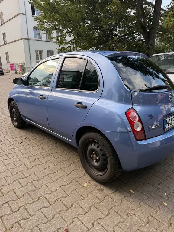 Gebraucht Nissan Micra Acenta 82 PS (60 kW) 2003 Blau Kleinwagen