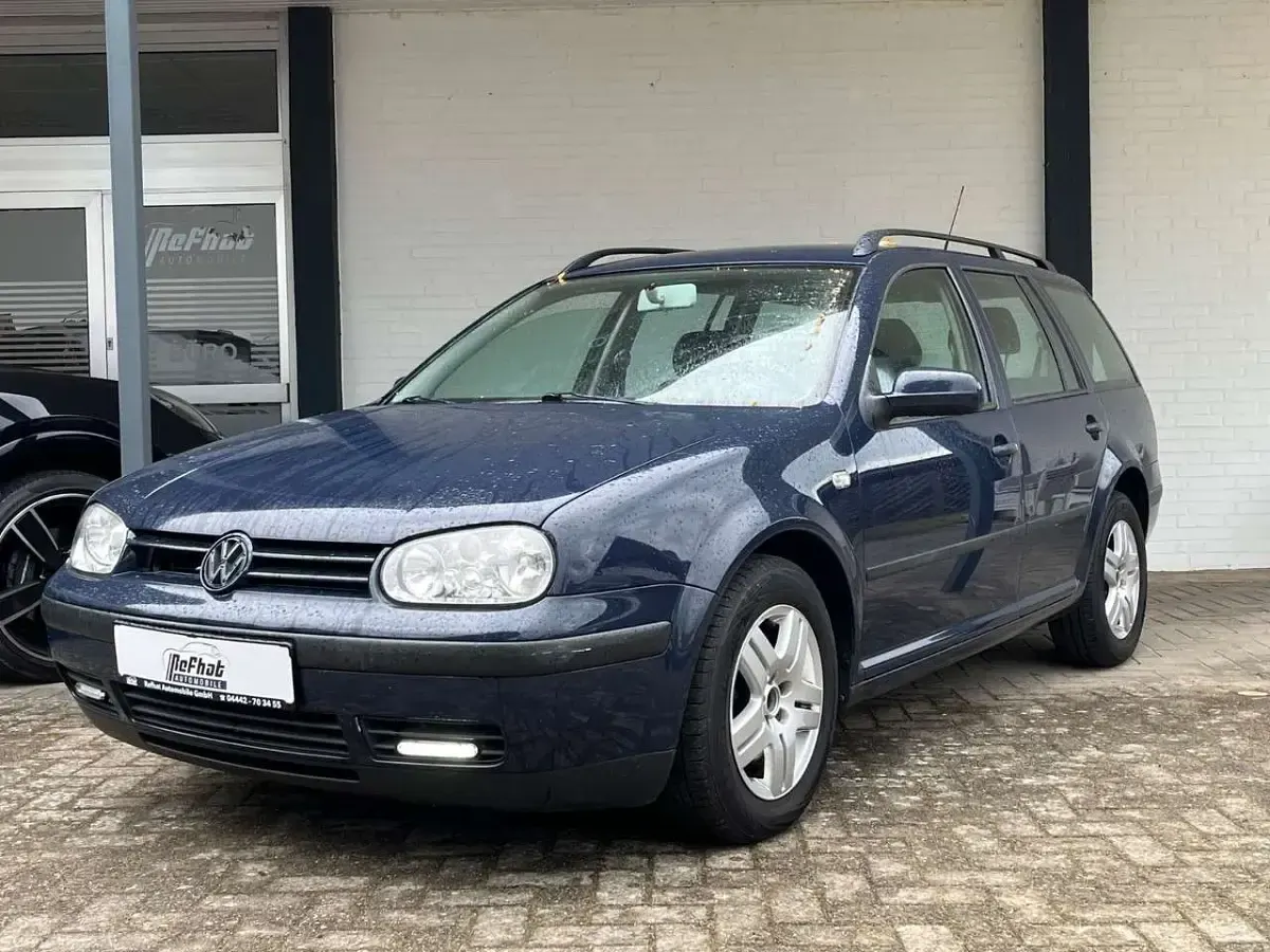 Gebraucht VW Golf IV Basis 105 PS (77 kW) 2001 Blau Kombi