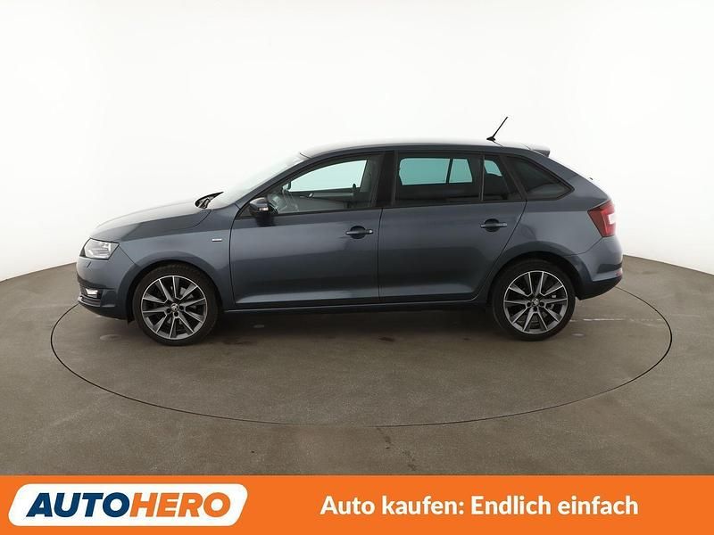 Gebraucht Skoda Rapid Drive 110 PS (80 kW) 2017 Grau Kleinwagen