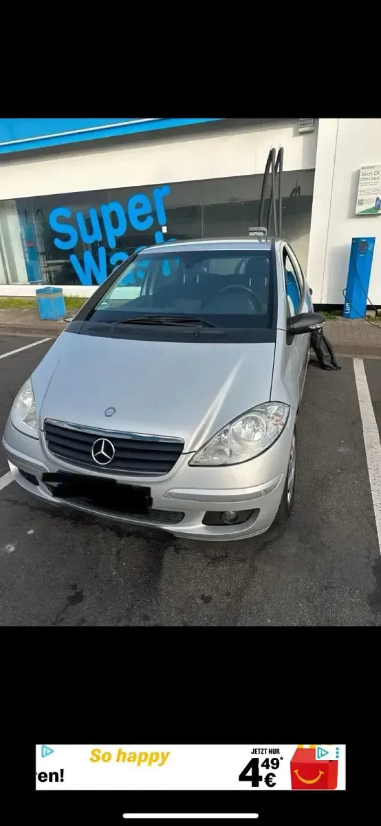Gebraucht Mercedes A150 74 PS (54 kW) 2007 Silber Kleinwagen