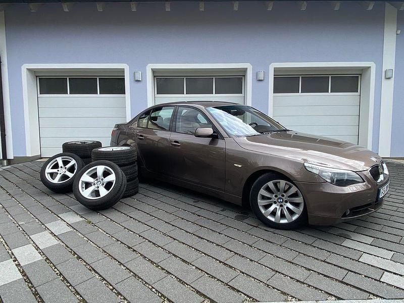 Braun Gebraucht 2006 BMW 535 Limousine | 6.500 € (Superpreis) - Bild 1/4