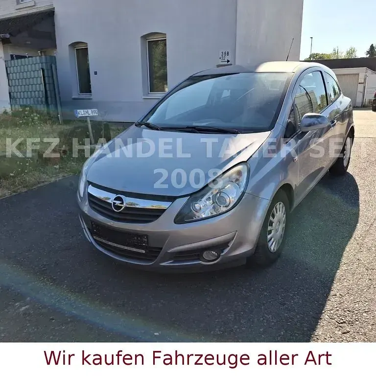 Gebraucht Opel Corsa Edition 80 PS (58 kW) 2008 Silber Kleinwagen