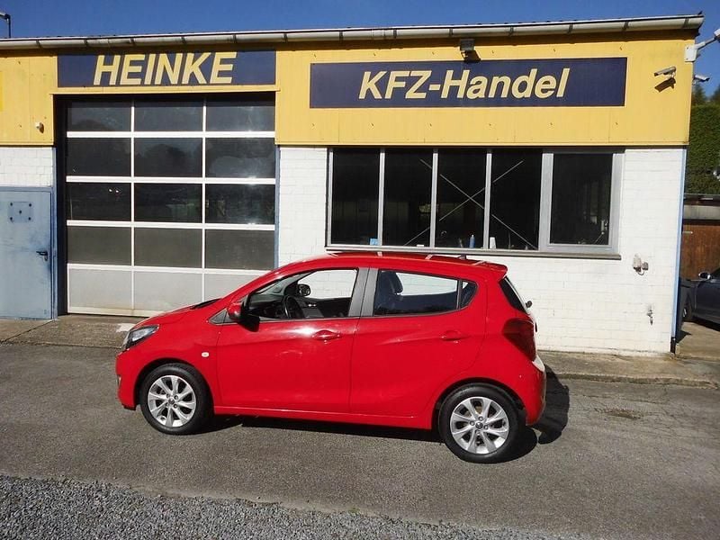 Rot Gebraucht 2016 Opel Karl Innovation Kleinwagen | 7.500 € (Fairer Preis) - Bild 1/4