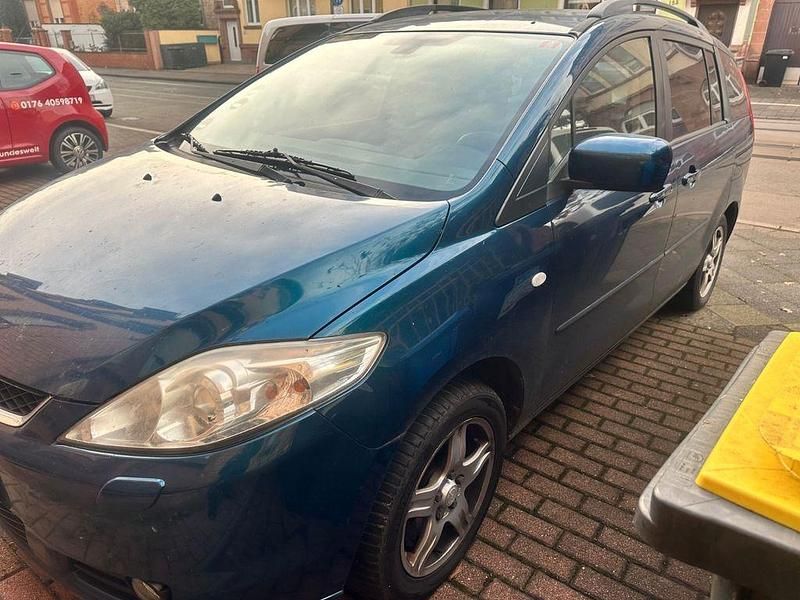 Blau Gebraucht 2005 Mazda 5 Exclusive Van / Kleinbus | 800 € (Fairer Preis) - Bild 1/4