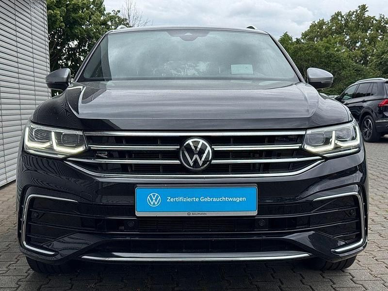 Gebraucht VW Tiguan Allspace R-line 200 PS (147 kW) 2022 Schwarz SUV