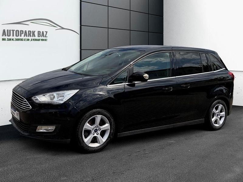 Gebraucht Ford Grand C-Max Titanium 120 PS (88 kW) 2016 Schwarz Van / Kleinbus