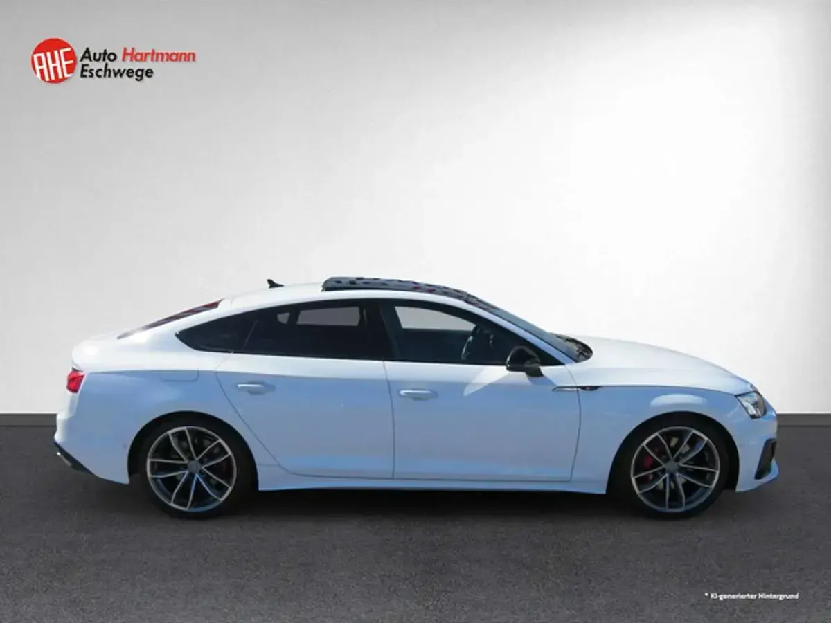 Gebraucht Audi A5 Sportback S-Line 286 PS (210 kW) 2021 Ibisweiß Kleinwagen