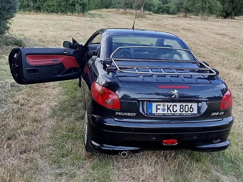 Gebraucht Peugeot 206 CC Sport 109 PS (80 kW) 2006 Schwarz Cabrio