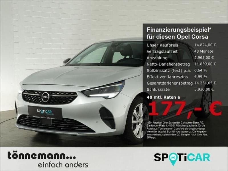 Silber Gebraucht 2023 Opel Corsa Elegance Kleinwagen | 14.824 € (Guter Preis) - Bild 1/3