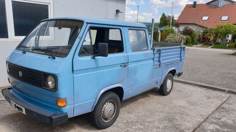 Blau Gebraucht 1980 VW T3 Van | 4.200 € - Bild 1/4
