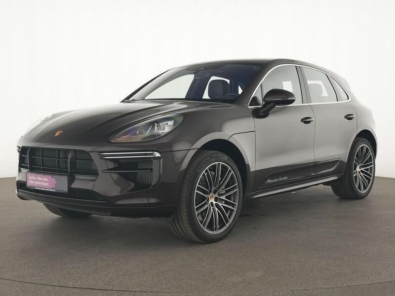 Mahagonimetallic Gebraucht 2021 Porsche Macan Turbo SUV | 76.475 € (Teuer) - Bild 1/4