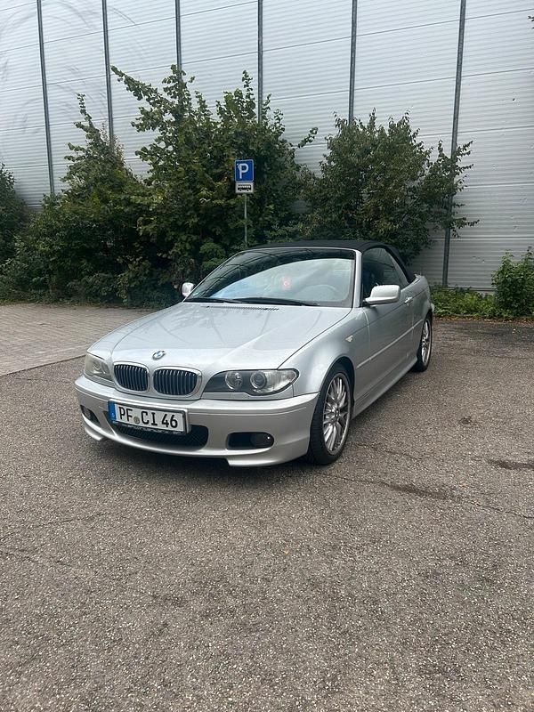 Silber Gebraucht 2003 BMW 320 Cabriolet M Sport Cabrio | 7.000 € (Fairer Preis) - Bild 1/4