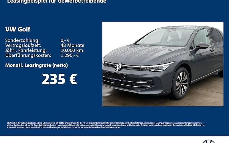 Grau Neu 2024 VW Golf VIII Life Limousine | 31.003 € (Superpreis) - Bild 1/4