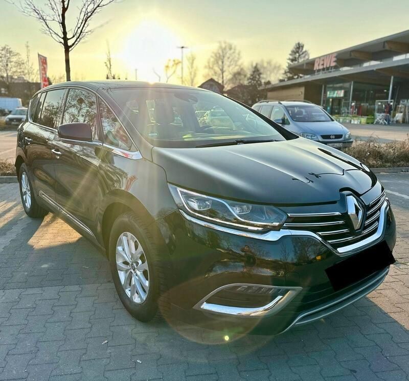 Schwarz Gebraucht 2018 Renault Espace LIMITED Van / Kleinbus | 11.998 € (Guter Preis) - Bild 1/4