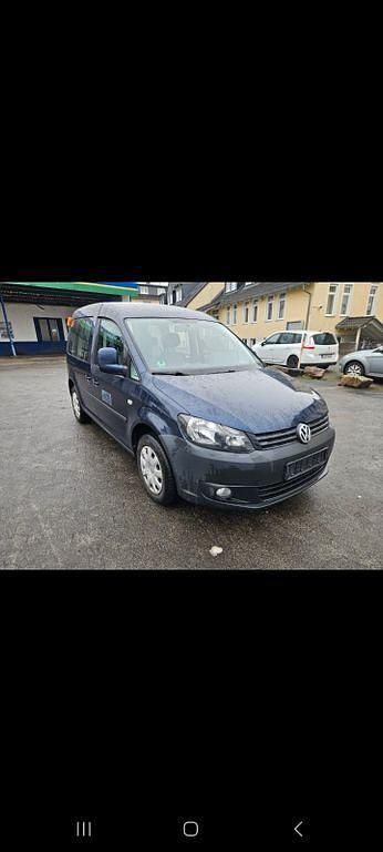 Gebraucht VW Caddy Trendline 105 PS (77 kW) 2010 Blau Van / Kleinbus
