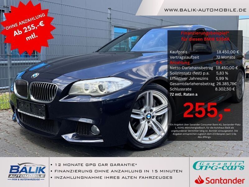 Carbonschwarz metallic Gebraucht 2014 BMW 535 M Sport Limousine | 17.950 € (Fairer Preis) - Bild 1/4