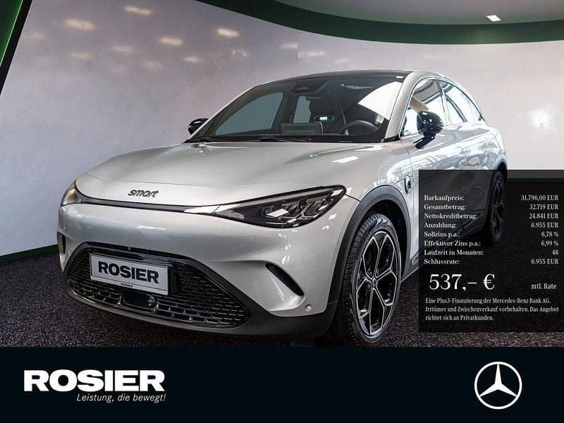 Silber Gebraucht 2024 Smart #3 Pro+ SUV | 31.796 € (Guter Preis) - Bild 1/4