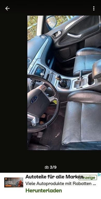 Gebraucht Ford S-MAX Titanium S 175 PS (128 kW) 2008 Schwarz Van / Kleinbus