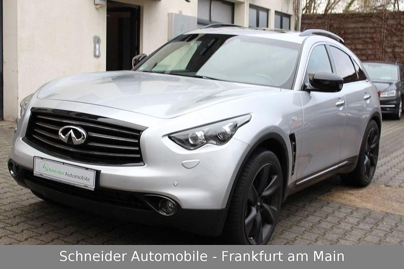 Silber Gebraucht 2015 Infiniti QX70 SUV | 13.490 € (Fairer Preis) - Bild 1/4