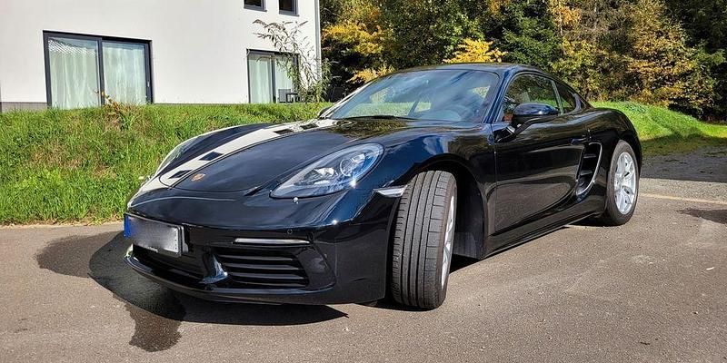 Schwarz Gebraucht 2022 Porsche 718 Cayman Coupé | 63.900 € (Fairer Preis) - Bild 1/4