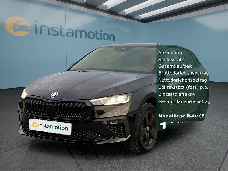 Gebraucht Skoda Scala 116 PS (85 kW) 2025 Schwarz Kleinwagen