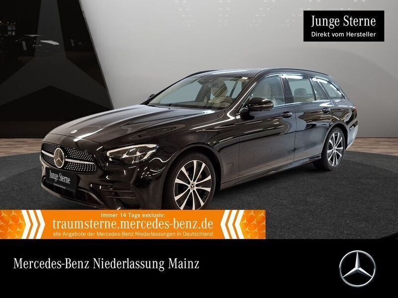 Schwarz Gebraucht 2021 Mercedes E220 AMG Limousine | 42.990 € (Etwas zu teuer) - Bild 1/3
