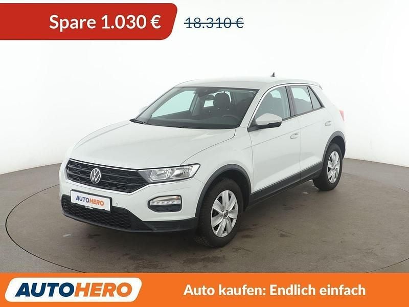 Weiß Gebraucht 2021 VW T-Roc SUV | 17.280 € (Guter Preis) - Bild 1/3