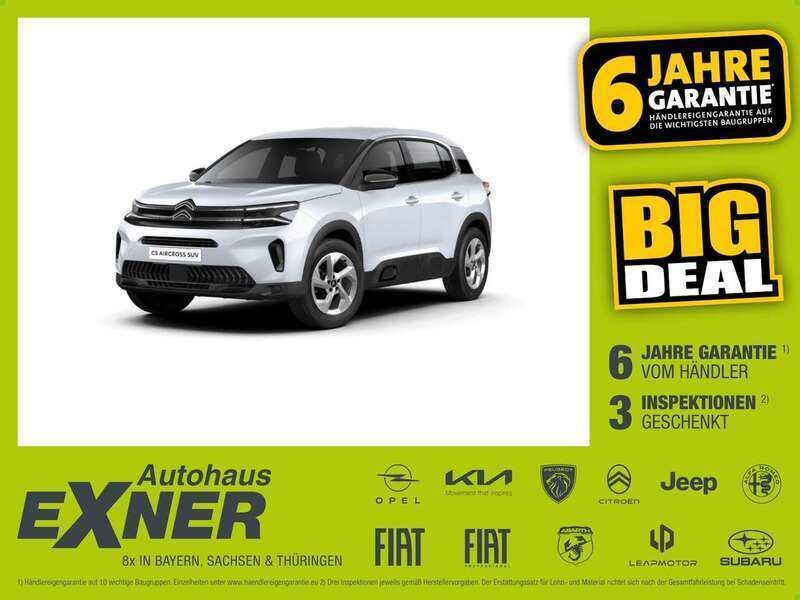 Polarweiß Neu 2024 Citroën C5 Aircross SUV | 20.990 € (Superpreis) - Bild 1/4