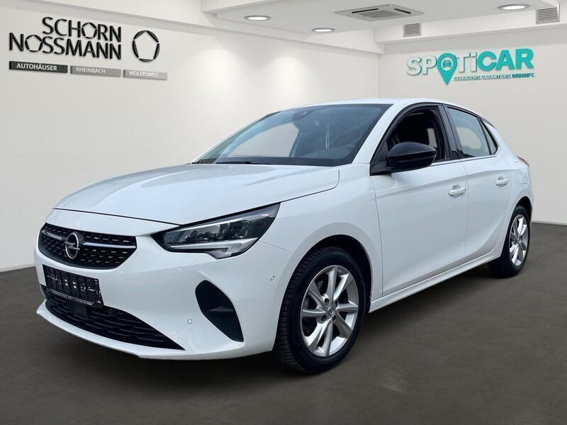 Weiss Gebraucht 2024 Opel Corsa Elegance Kleinwagen | 17.970 € (Guter Preis) - Bild 1/4