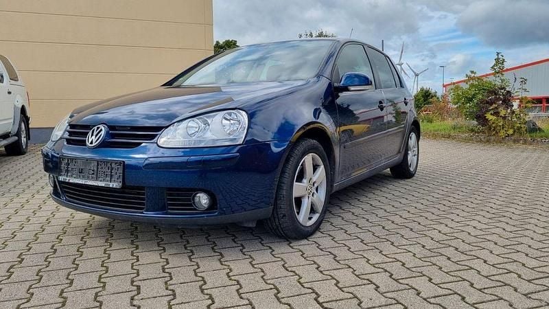 Blau Gebraucht 2008 VW Golf V United Limousine | 1.599 € (Superpreis) - Bild 1/4