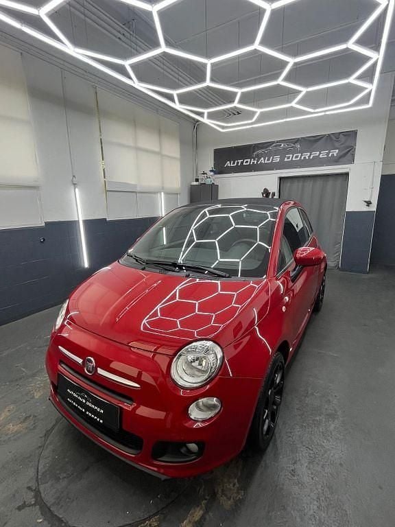 Rot Gebraucht 2013 Fiat 500S S Cabrio | 7.850 € (Fairer Preis) - Bild 1/4