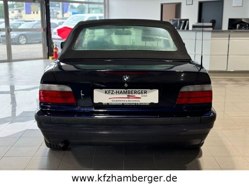 Gebraucht BMW 318 Cabriolet 116 PS (85 kW) 1999 Blau Cabrio