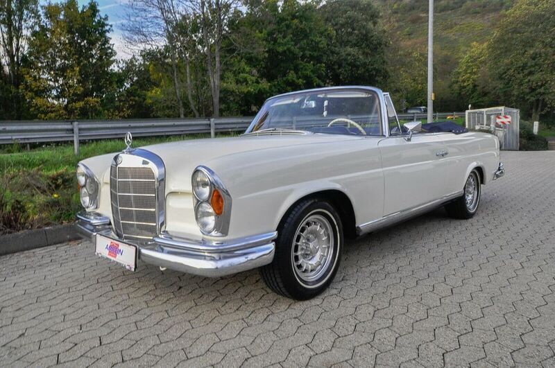 Weiß Gebraucht 1969 Mercedes 280 SE Cabrio | 115.900 € - Bild 1/4