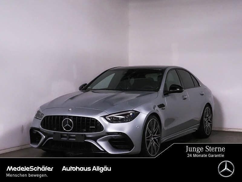 Silber Gebraucht 2024 Mercedes C63 AMG AMG Limousine | 79.970 € (Etwas zu teuer) - Bild 1/4