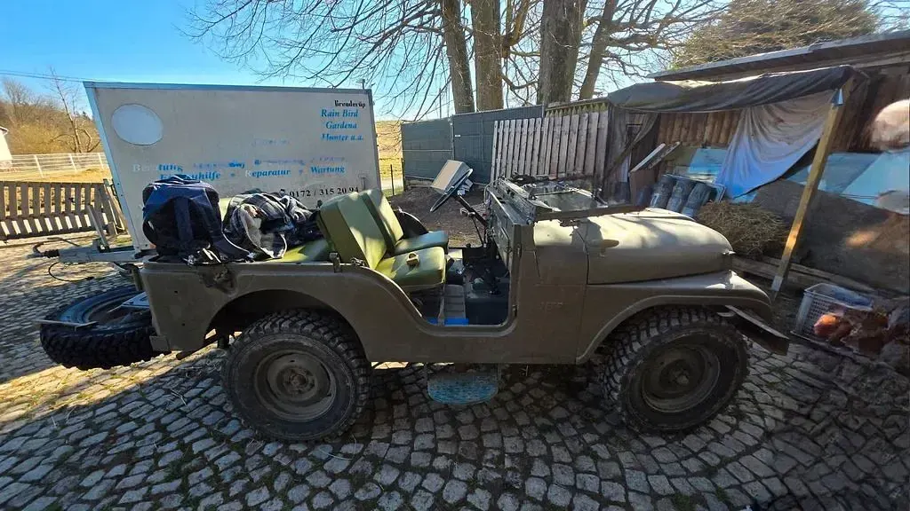 Used Jeep CJ 72 HP (52 kW) 1966 Green SUV