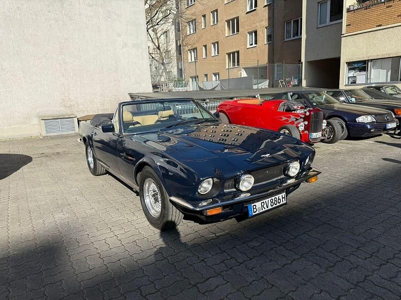 Gebraucht Aston Martin V8 Vantage 294 PS (216 kW) 1986 Blau Cabrio