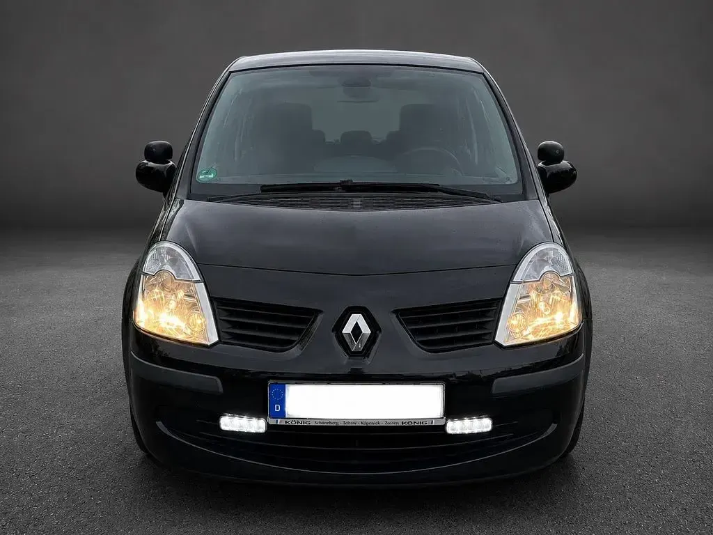 Gebraucht Renault Modus Dynamique 111 PS (81 kW) 2006 Schwarz Van / Kleinbus