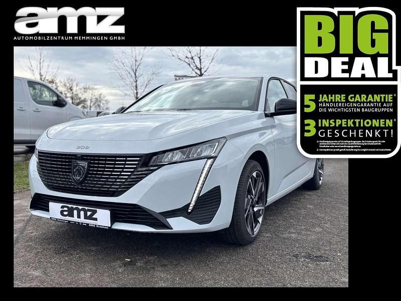 Weiß metalliclackierung Neu 2025 Peugeot 308 GT Kombi | 39.990 € - Bild 1/4