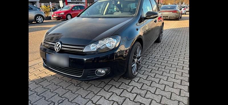 Gebraucht VW Golf VII Style 2012 Schwarz Limousine
