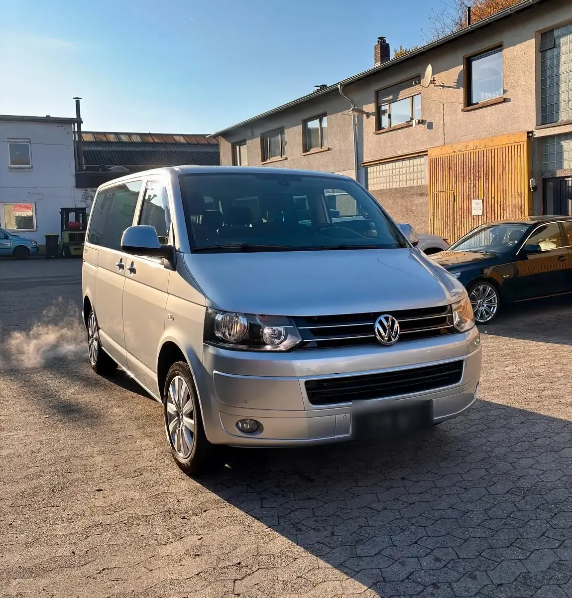 Usata VW T5 Team 179 CV (131 kW) 2010 Argento Furgone