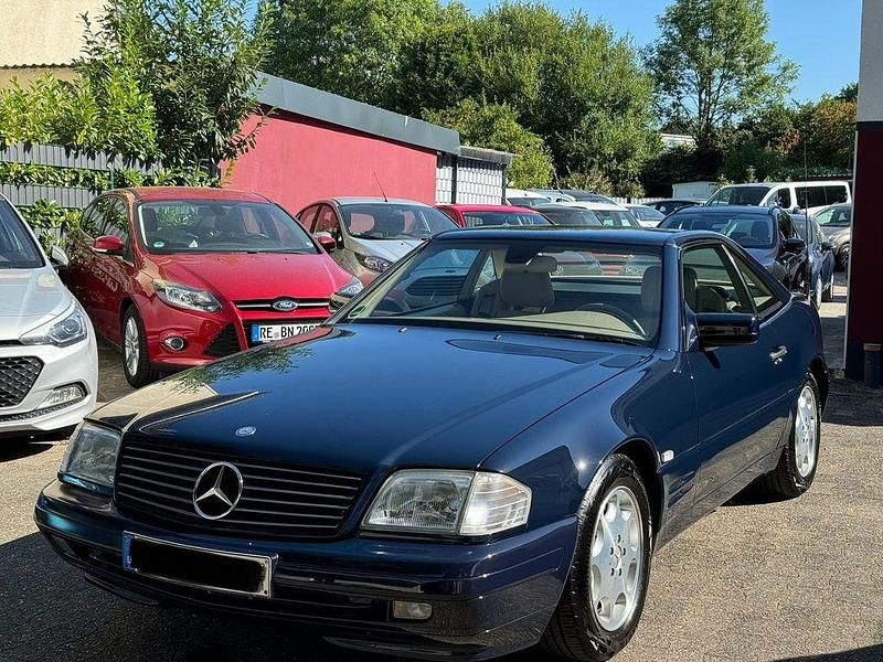 Gebraucht Mercedes SL280 193 PS (141 kW) 1997 Blau Cabrio