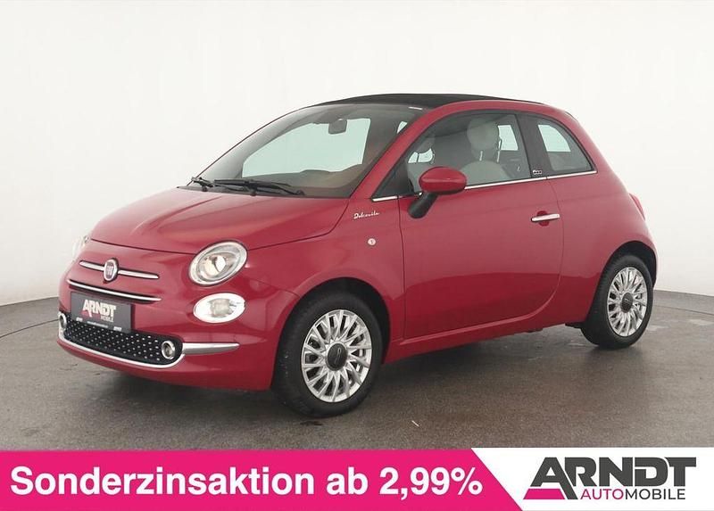 Rot Gebraucht 2023 Fiat 500C Dolcevita Cabrio | 13.884 € (Fairer Preis) - Bild 1/4