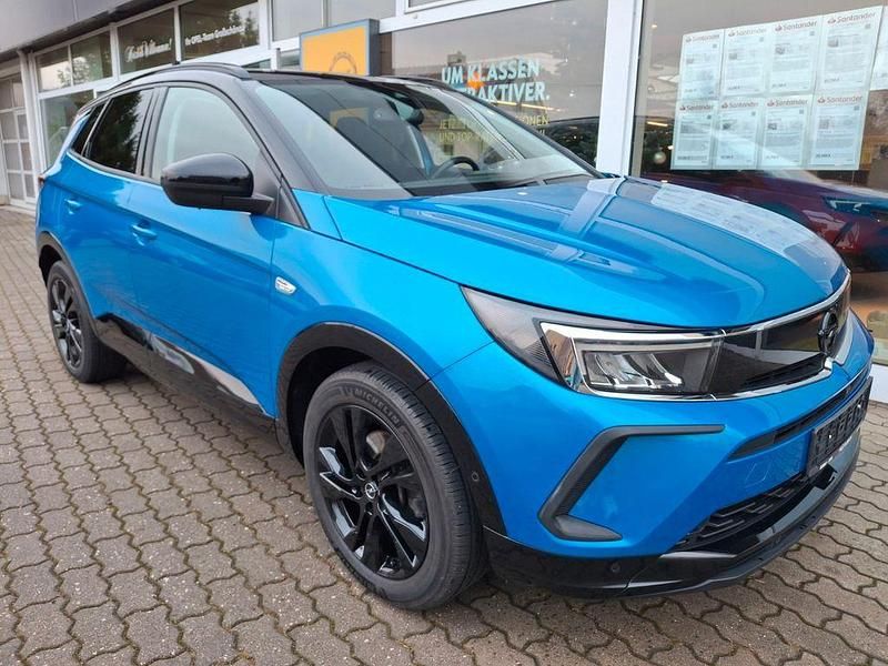 Blau Gebraucht 2022 Opel Grandland X SUV | 20.190 € (Etwas zu teuer) - Bild 1/4