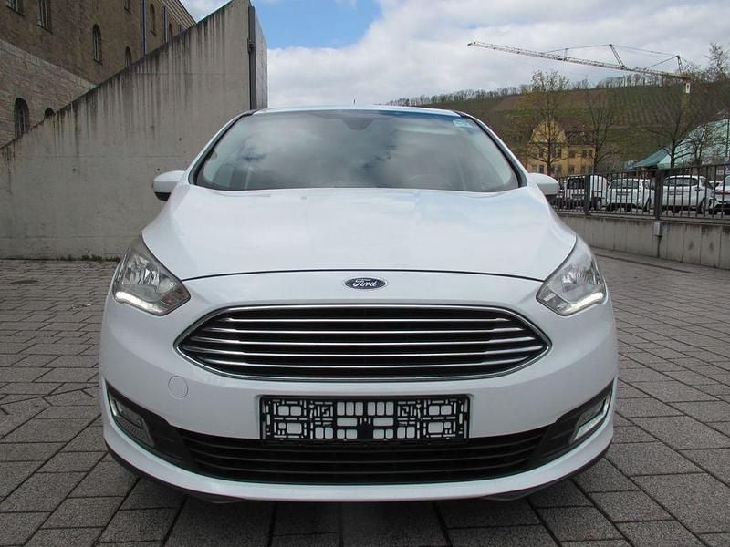 Gebraucht Ford Grand C-Max Titanium 120 PS (88 kW) 2017 Weiß Van / Kleinbus