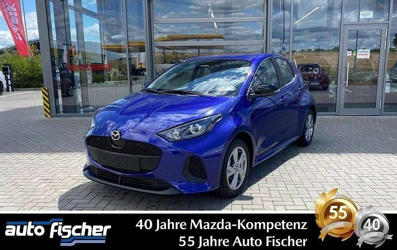 Neu Mazda 2 Exclusive-Line 116 PS (85 kW) 2025 Glass blue Kleinwagen