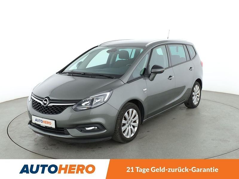 Grau Gebraucht 2018 Opel Zafira Tourer Active Van / Kleinbus | 16.550 € (Etwas zu teuer) - Bild 1/3