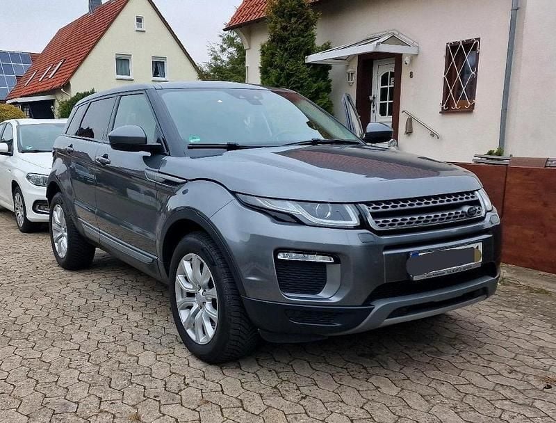 Grau Gebraucht 2017 Land Rover Range Rover evoque SUV | 16.699 € (Fairer Preis) - Bild 1/4
