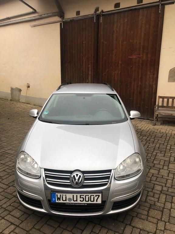 Grau Gebraucht 2008 VW Golf VI Comfortline Kombi | 2.700 € (Guter Preis) - Bild 1/4