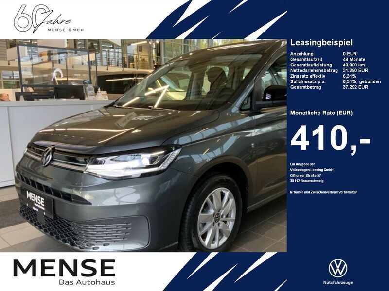 Grau Gebraucht 2024 VW Caddy Life Van / Kleinbus | 30.690 € (Guter Preis) - Bild 1/4