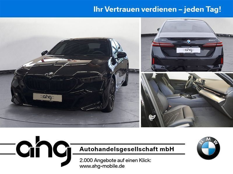 Schwarz Neu 2025 BMW 520 M Sport Limousine | 67.670 € (Teuer) - Bild 1/4